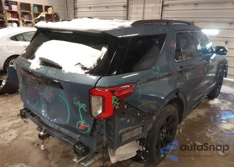 2021 Ford Explorer St из США, поврежденный, VIN 1FM5K8GC3MGB08233